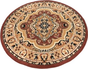 TA Koberec E951A HNEDÉ ATLASOVÉ KOLESO Rozmer: 160x160 cm