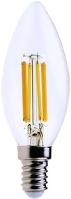 LED žiarovka Vintage E14, 6W, 800 lm, Teplá biela 3000K