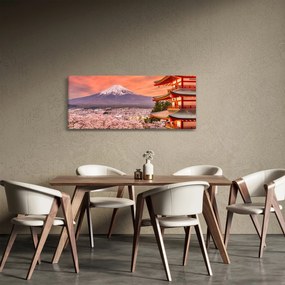 Obraz - Fujiyoshida, Japonsko (120x50 cm)