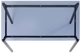 Lorenco jedálenský stôl sivý 180x90 cm