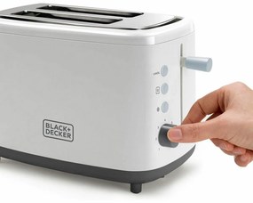 Black+Decker BXTOA820E Hriankovač, biela