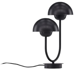 Čierna dizajnová stolná lampa LYCKORNA