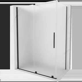 Mexen Velar posuvná sprchová kabína 130 x 70 cm, matná, čierna - 871-130-070-31-70