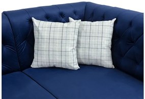 Veľká sedačka do obývačky Valdero, Dostupné poťahy: Magic Velvet 2250 + Magic Velvet 2250 + Senegal 825, Strana: Pravá