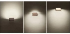 Redo 90588 -LED Vonkajšie svietidlo so senzorom FLIP LED/20W/230V 3000K IP54 hnedá