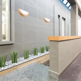 Nástenné svietidlo OAK 1xE27/60W/230V dub