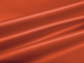 Biante Saténový štvorcový obrus polyesterový Satén LUX-L045 Tehlovo červený 90x90 cm