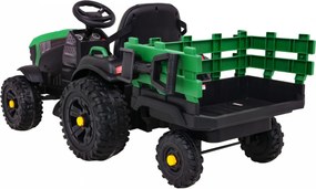 Ramiz Titánový traktor s prívesom zelený