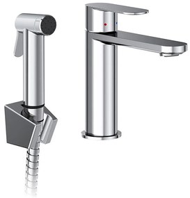 Ravak X070450 - Umývadlová batéria s bidetovou sprchou CHROME lesklý chróm