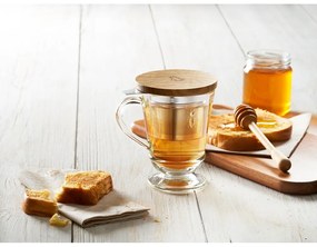 Sklenený hrnček so sitkom 270 ml Abeille – La Rochére