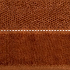 BAVLNENÝ UTERÁK SALADO 50X90 CM TEHLOVÁ