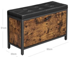 Lavica na topánky VASAGLE LSB049B01