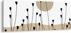 Obraz - Grafická lúka N⁰2 (120x50 cm)