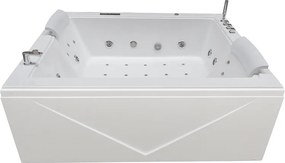 BPS-koupelny Hydromasážna vaňa DIABLO 666 II 180x150 s ohrevom vody
