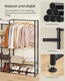 Otvorená šatníková skriňa LGR462B01