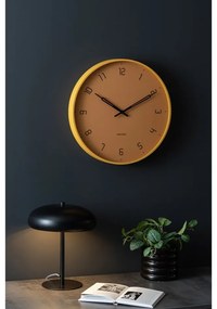 Karlsson 5950YE dizajnové nástenné hodiny 40 cm