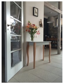 Tmavosivý odkladací konzolový stolík Ragaba Dressing Table, 105 × 74 cm