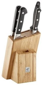 Zwilling Pro bambusový blok na nože 5 ks, 38448-002