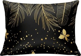 Obliečka na vankúš z mikrovlákna VISATA 70x90 cm, čierna