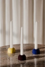 Drevené svietniky v súprave 3 ks Lums – noo.ma