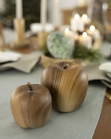 Dekorácia Wooden Apple I 12 cm