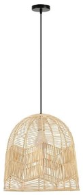 Immax 08262L - Luster na lanku PELO 1xE27/40W/230V pr. 40 cm ratan IM1352