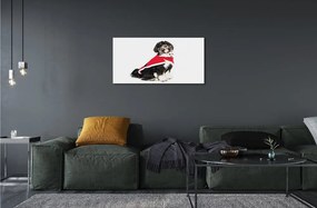Sklenený obraz pes 140x70 cm