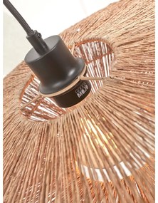 Závesné svietidlo s tienidlom z juty v prírodnej farbe ø 40 cm Iguazu – Good&amp;Mojo