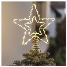 Štandard LED spojovacia vianočná hviezda KIFO 28,5 cm teplá biela