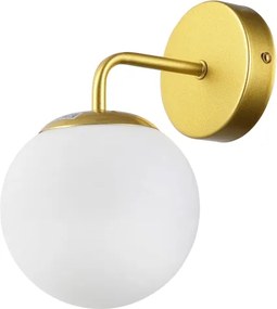 Brilagi - Nástenná lampa MALIVA 1xE14/15W/230V zlatá/biela