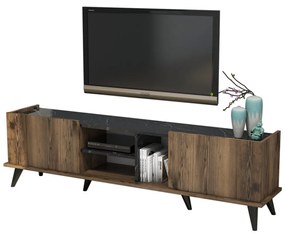 TV stolík Elegante Walnut Black