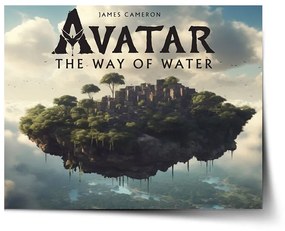 Sablio Plagát Avatar The Way of Water Lietajúce mesto - 60x40 cm
