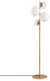 Stojací lampa Fazli zlatá