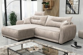 XXXLutz ROHOVÁ SEDAČKA, textil, béžová MID.YOU - Sedačky - 001574006801