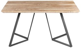 Jedálenský stôl Ubbe (svetlé drevo) (pre 4 osoby). Vlastná spoľahlivá doprava až k Vám domov. 1076288