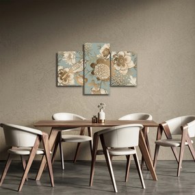 Obraz - Záhrada s vtáčikom (90x60 cm)