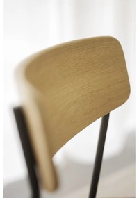 Jedálenská stolička v béžovo-prírodnej farbe v súprave 2 ks Maymont – Rowico