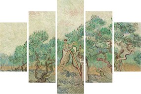 Obraz - Vincent van Gogh, The Olive Orchard, reprodukcia (150x105 cm)