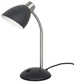 LEITMOTIV Stolná čierna lampa Dorm 21 × 10 × 30 cm