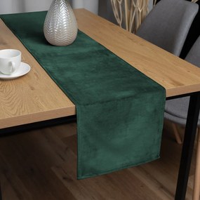 Biante Zamatový behúň na stôl Velvet Prémium SVP-044 Lesná zelená 45x140 cm