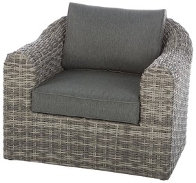Deokork Ratanová zostava BORNEO LUXURY pre 7 osôb (sivá)