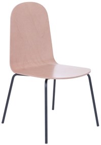 Drevená stolička Malmo Steel