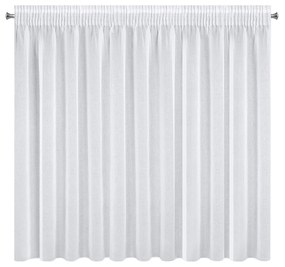 ZÁCLONA NA PÁSKE ELPIDIA 350X150 CM BIELA