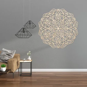 Drevená dekorácia stenu mandala I SENTOP PR0248
