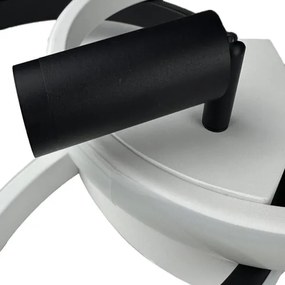 LED Stmievateľné stropné svietidlo LED/70W/230V 3000-6500K biela/čierna + DO