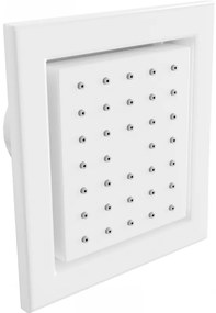 Mexen - podmietková sprchová tryska, štvorcová, 130x120 mm, biela, 79365-20