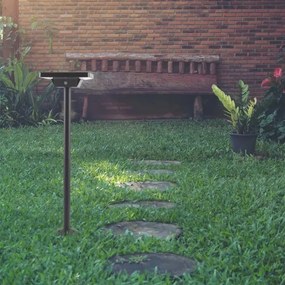 LED Vonkajšia solárna lampa LED/2W/3,7V IP65 3000/4000/6500K 2600 mAh