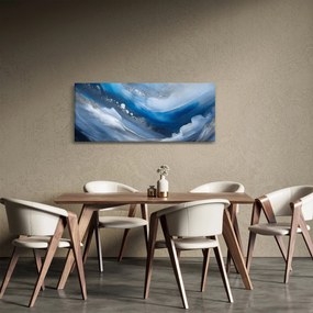 Obraz - Abstrakcia oceánu (120x50 cm)