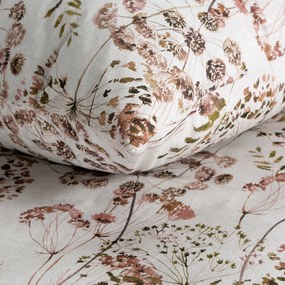 RENFORCÉ OBLIEČKY JULITA 200X220 CM, 2 KS 70X80 CM KVETY