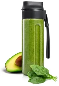 Tescoma Smoothie fľaša PRESIDENT, 0,6 l antracit